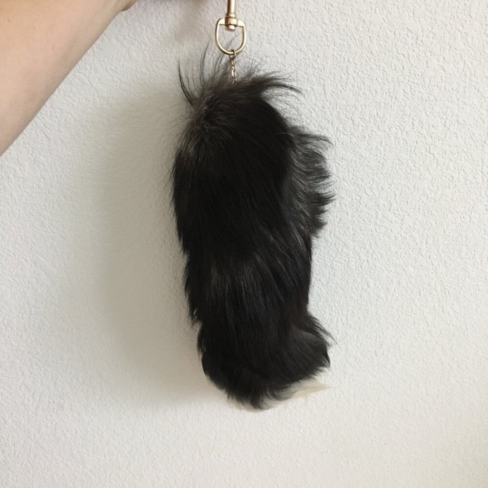 Animal Fur Tail Keychain